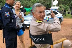 Thai film-maker begins shooting movie of rescue of boys lost in cave