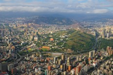 The view of Caracas in Venezuela.