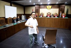 At Aceh governor trial, spotlight shifts to extramarital affair 