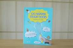 The cover of 'My Little Home Cook' book by Putri Habibie. 