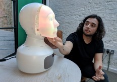 Furhat, a robot with the human touch, wants to hear your woes