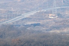 Two Koreas start landmark journey for railway reconnection