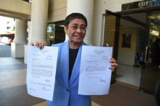 Rappler’s Ressa posts P60k bail after voluntary surrender