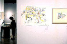 Cikini street food: Beng draws up a map of food spots that he frequents and appreciates in Cikini, Central Jakarta, where he works as a lecturer at Institute of Arts, also his alma matter. 