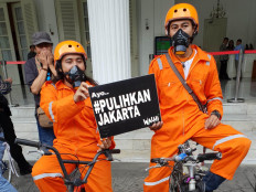 Citizens to sue govt for ‘doing nothing’ about Jakarta's air pollution