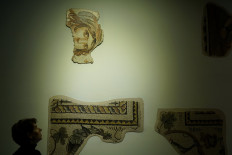 Plundered 'Gypsy Girl' mosaics back in Turkey after decades in US