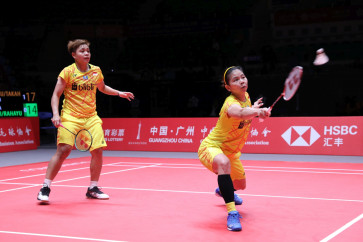 Greysia and Apriyani stay positive despite losing group opener in BWF Finals