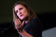 Second Canadian being questioned by China: FM Freeland