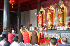 Interfaith leaders attend vihara opening at North Sumatra resort