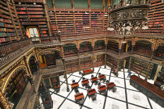 Historic library weaves 'Harry Potter'-style tourist magic in Rio 