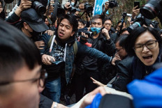 Hong Kong democracy camp kicks off 2019 with protests