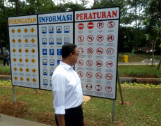 South Jakarta’s Tebet Park to get face-lift