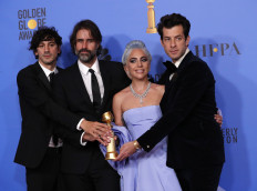 Lady Gaga, 'Roma' shine at nice over nasty Golden Globes