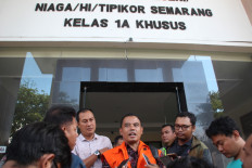 Suspended Purbalingga regent intended to use kickback to cover up fund misappropriation, trial reveals