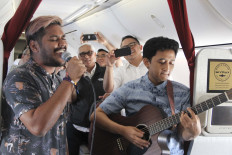 Garuda Indonesia’s in-flight live music to return on Valentine’s Day 