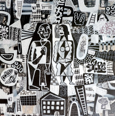 Abenk Alter captures duality in black-and-white