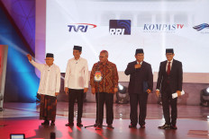Ma'ruf, Sandiaga to face off in third debate