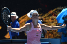 Barty downs Sharapova to fire Australia's Open dreams