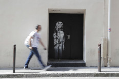 Stolen Banksy work from door of Paris Bataclan found in Italy