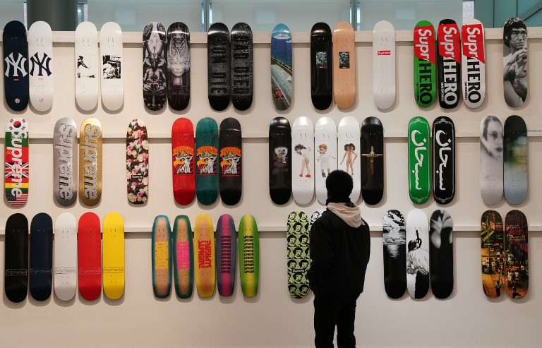 Sotheby's Supreme Skatedeck Auction/Louis Vuitton Drop