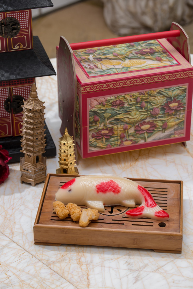 ‘Nian gao’ is a traditional Chinese New Year gift.