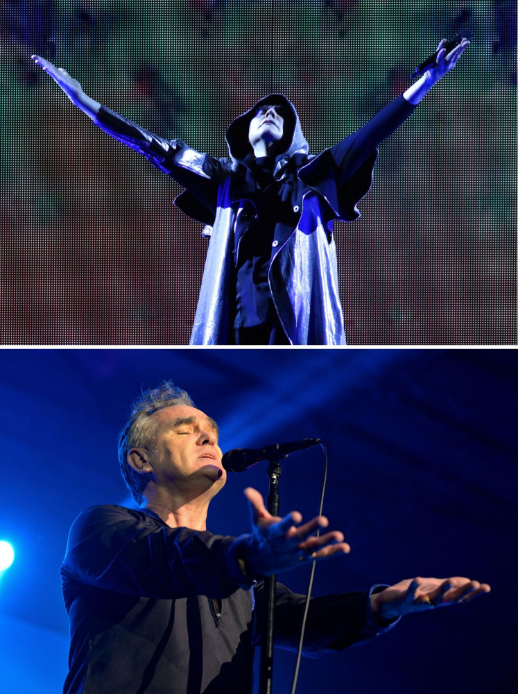 British rock stars like Billy Corgan of the Smashing Pumpkins and Morrisey of the Smiths