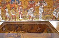 Tomb savers: Conservationists unveil work on Tutankhamun grave
