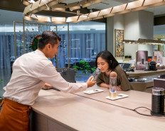 A Nespresso moment. Nespresso, the premium portioned coffee has officially entered Indonesia, available in its boutique located at Plaza Indonesia.