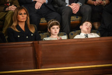 Snooze of the Union: (Joshua) Trump's power nap goes viral