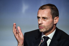 UEFA president Ceferin promises bright future in new four-year term