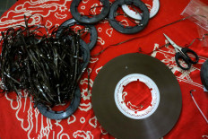 Rolls and reels: The bulk magnetic tape that is cut and wound into cassettes is referred to as a “pancake”. JP/Maksum Nur Fauzan