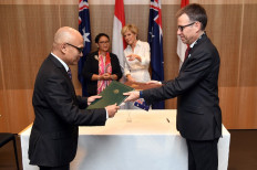 Australia targets March signing of stalled Indonesia trade deal