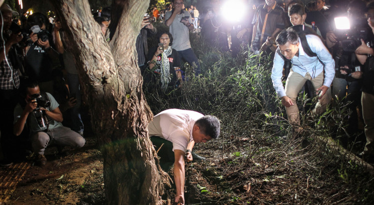 Explosion heard near presidential debate venue