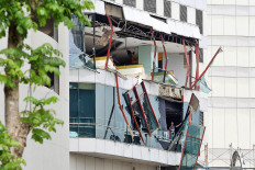 Two people named suspects in Taman Anggrek mall gas pipe explosion