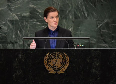 Partner of Serbia's gay PM gives birth to baby boy