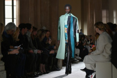 Shoes and stripes: Brits present Ferragamo, Cavalli shows 