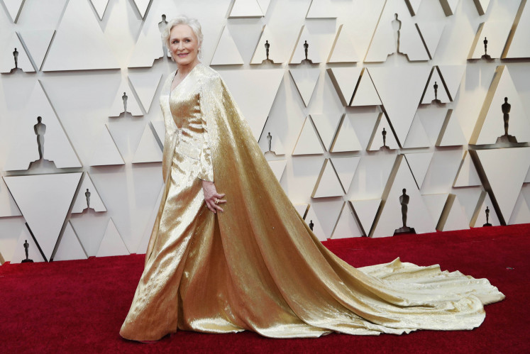 Actor Glenn Close poses at the 91st Academy Awards in Hollywood, Los Angeles, California, US, on February 24, 2019. 