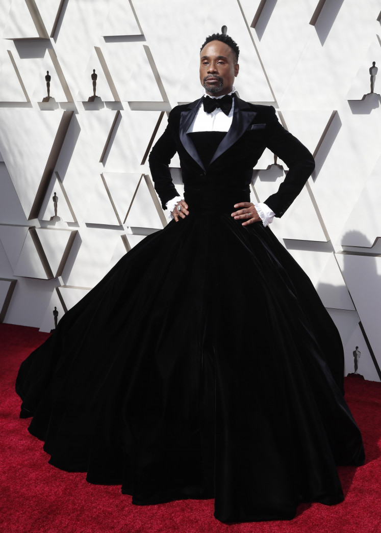 Billy Porter at the 91st Academy Awards in Hollywood, Los Angeles, California, US, on February 24, 2019. 