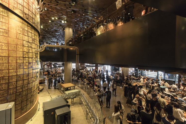 Inside the Starbucks Reserve roastery as company aims to triple China revenue