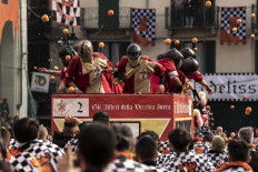 Revelers across Europe get into the carnival spirit