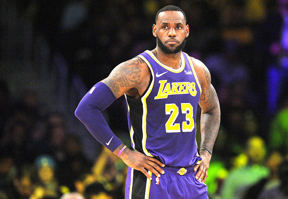 Lakers' LeBron James to go without social justice message on