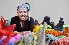 Mulyana brings underwater world to Hermès window display in Singapore