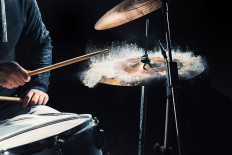 The researchers decided to study this group of musicians for the first time as drummers have superior motor coordination skills to untrained individuals and are able to perform complex fine motor tasks with both hands at a similar level of performance.