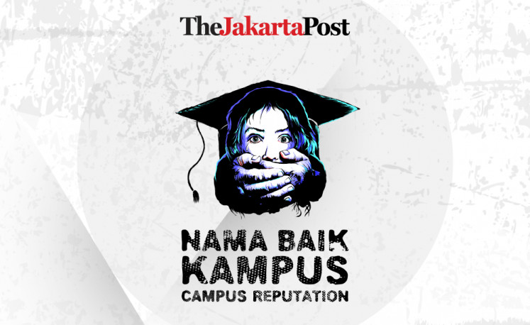 Sex abuse on campus, #NamaBaikKampus