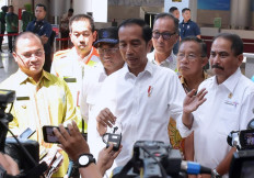 Jokowi inaugurates airport in Pangkalpinang