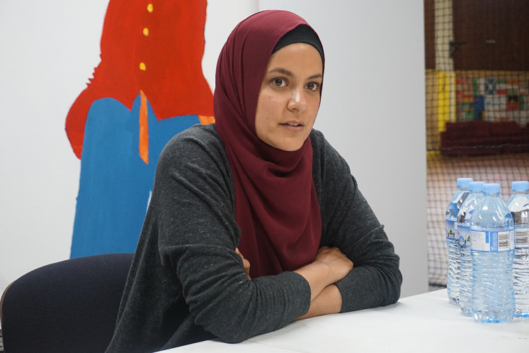 Standing strong: Australian-Egyptian Assmaah Helal is a professional soccer player. She is also the program operations manager for Football United and Creating Chances, two organizations that focus on youth development, mainly for refugees.