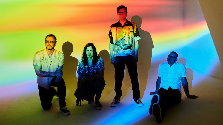 Modern touch: Rock band Weezer returns with its 13th official full-length record, 'The Black Album'. 