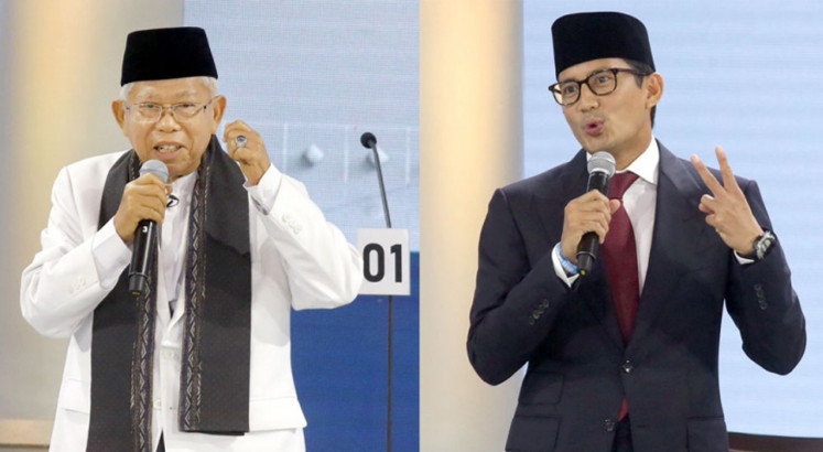 VP candidates play it safe