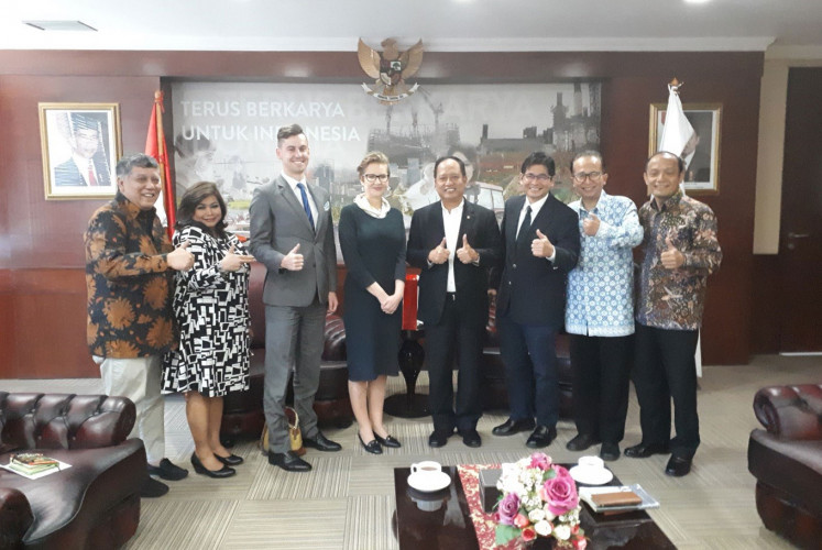 Ambassador of Poland Beata Stoczyńska met Minister of Higher Education Mohamad Nasir in June 2018 to discuss cooperation. 