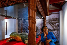 Eternal shell: Sacred turtle embalmed in Hanoi